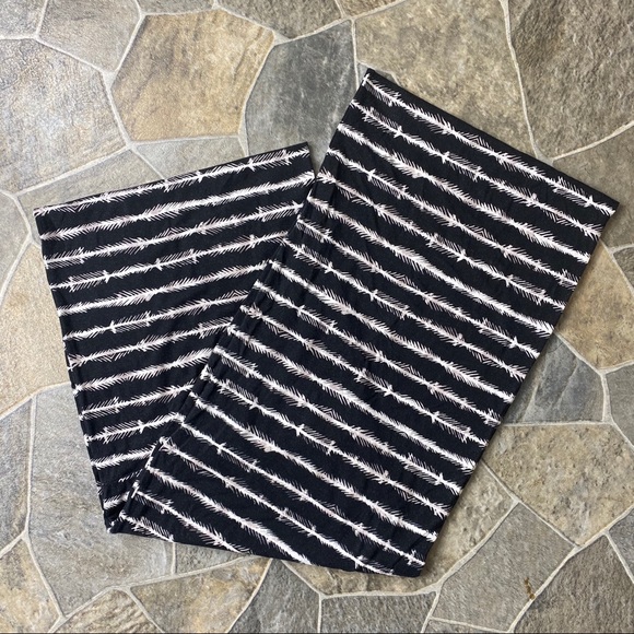 TART Striped Print Infinity Scarf - Picture 3 of 5